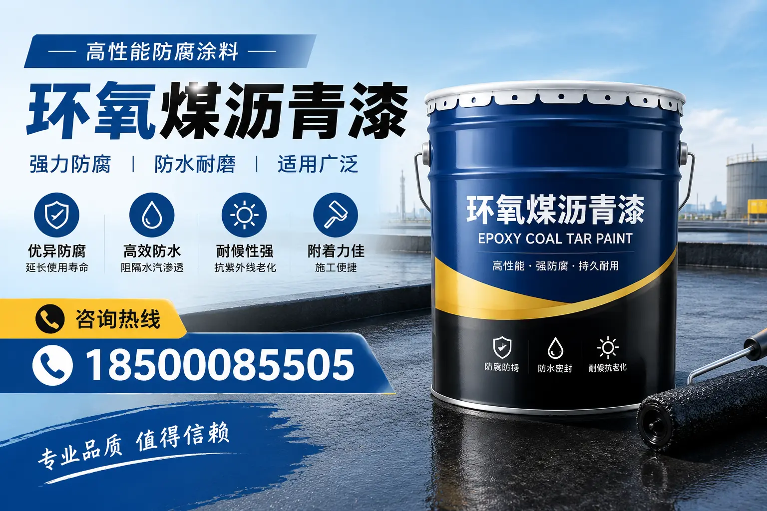 环氧煤沥青漆的主要成分与功能,湖州用户深度了解